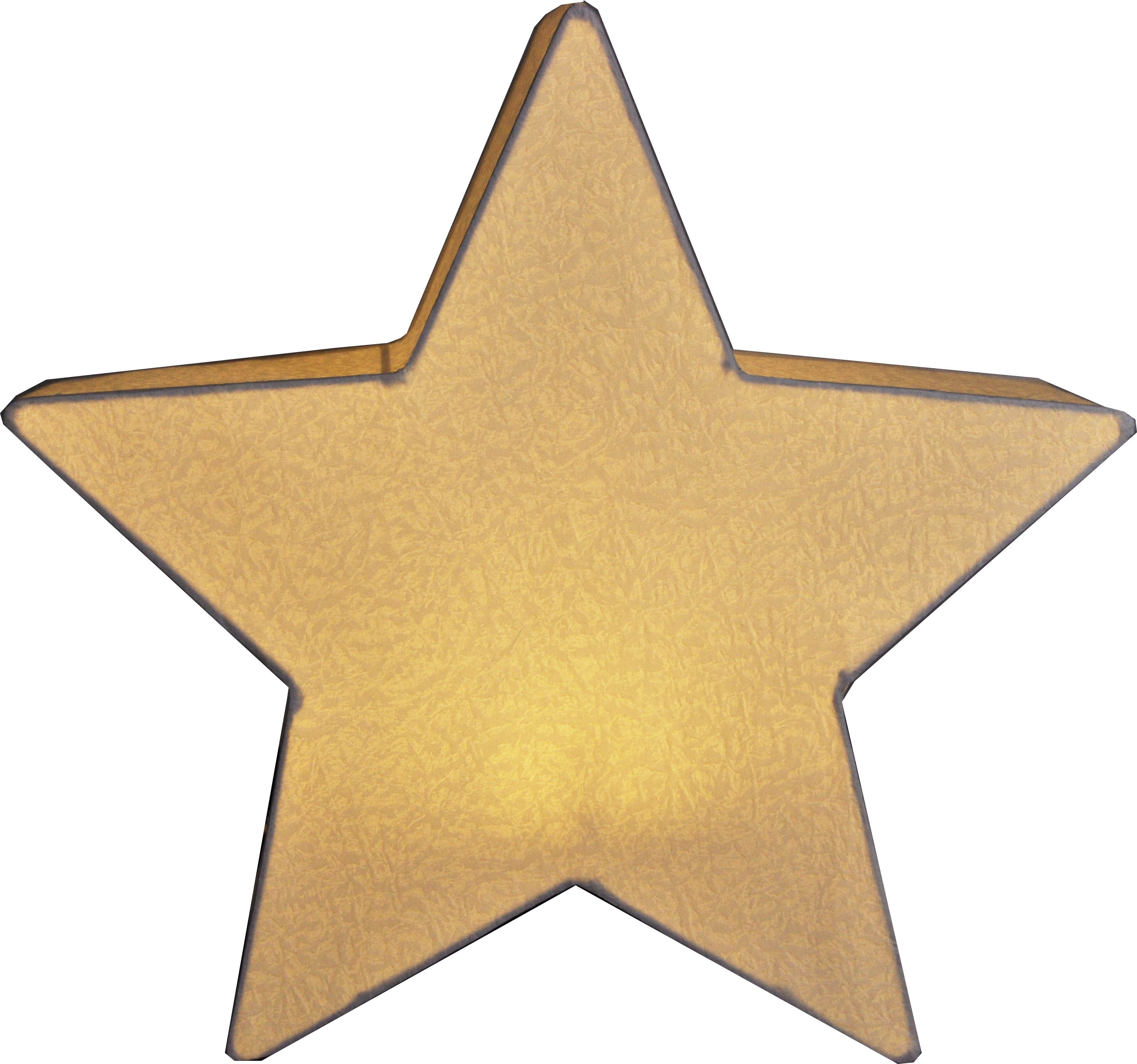 Home Decorative Antique Star Table Lamp Paper Shade Lamp Made in China