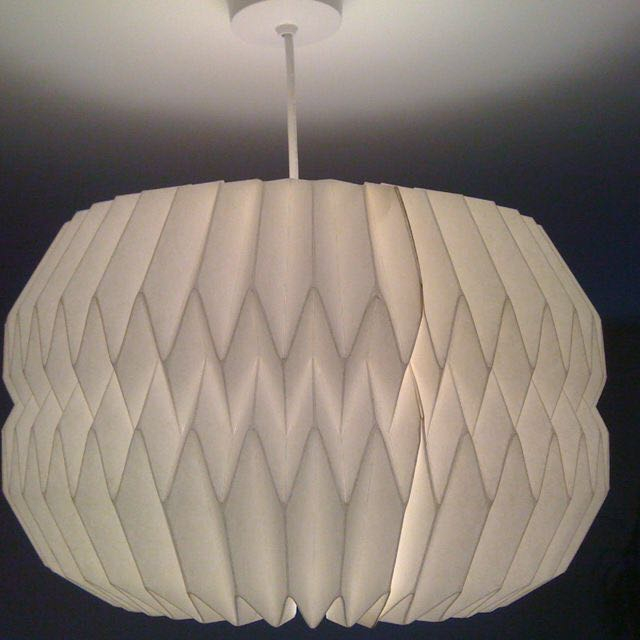 Crafts And Gifts White Paper Origami Paper Lampshade Home Decor