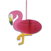 Flamingo paper honeycomb for Christmas party hanging decoration
