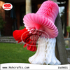 Christmas hanging decorations tissue paper honeycomb bell lamp