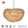 pendant model natural feather lampshade for home decoration