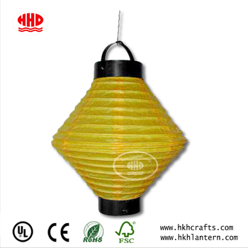 Chinese Handmade Battery Operated Led Candle Light Paper Lantern