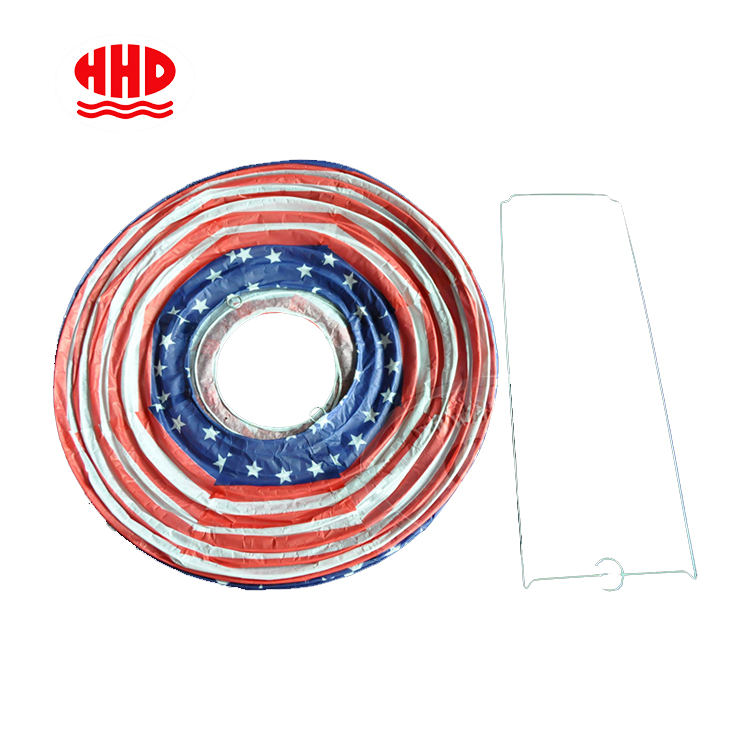 American Flag Print Ornaments Home Decoration Festival Hanging Crafts Paper Lantern