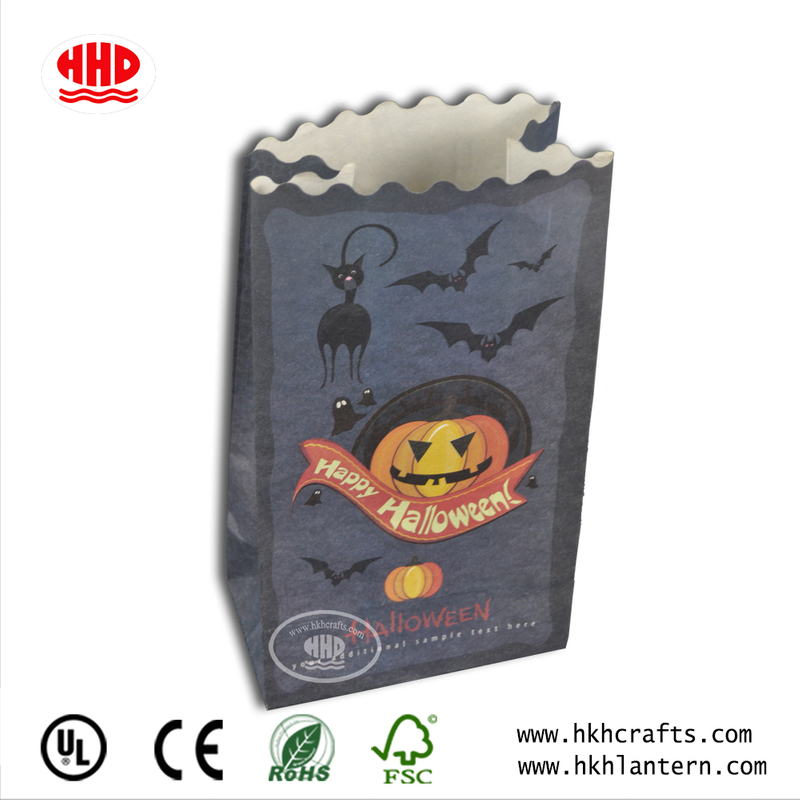 High Quality Chinese Products Luminary Led Candle Bag Paper Craft Decoration Lantern